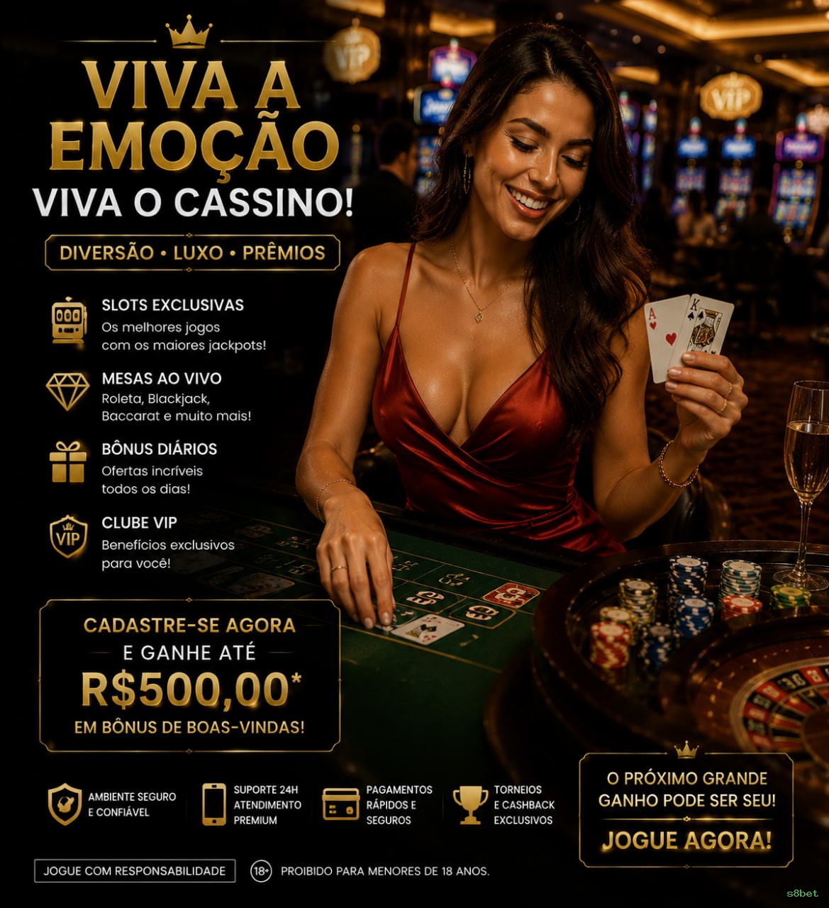 Cadastro rápido e seguro na s8bet